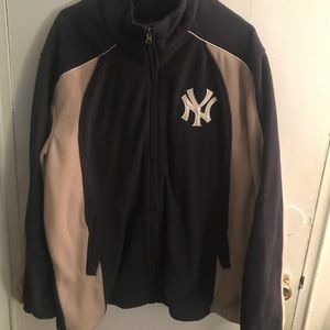 New York Yankees Zip Up Fleece Jacket